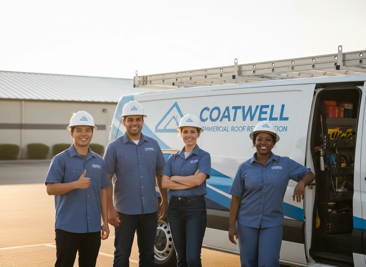 Commercial roof coating company in Fortuna, MO